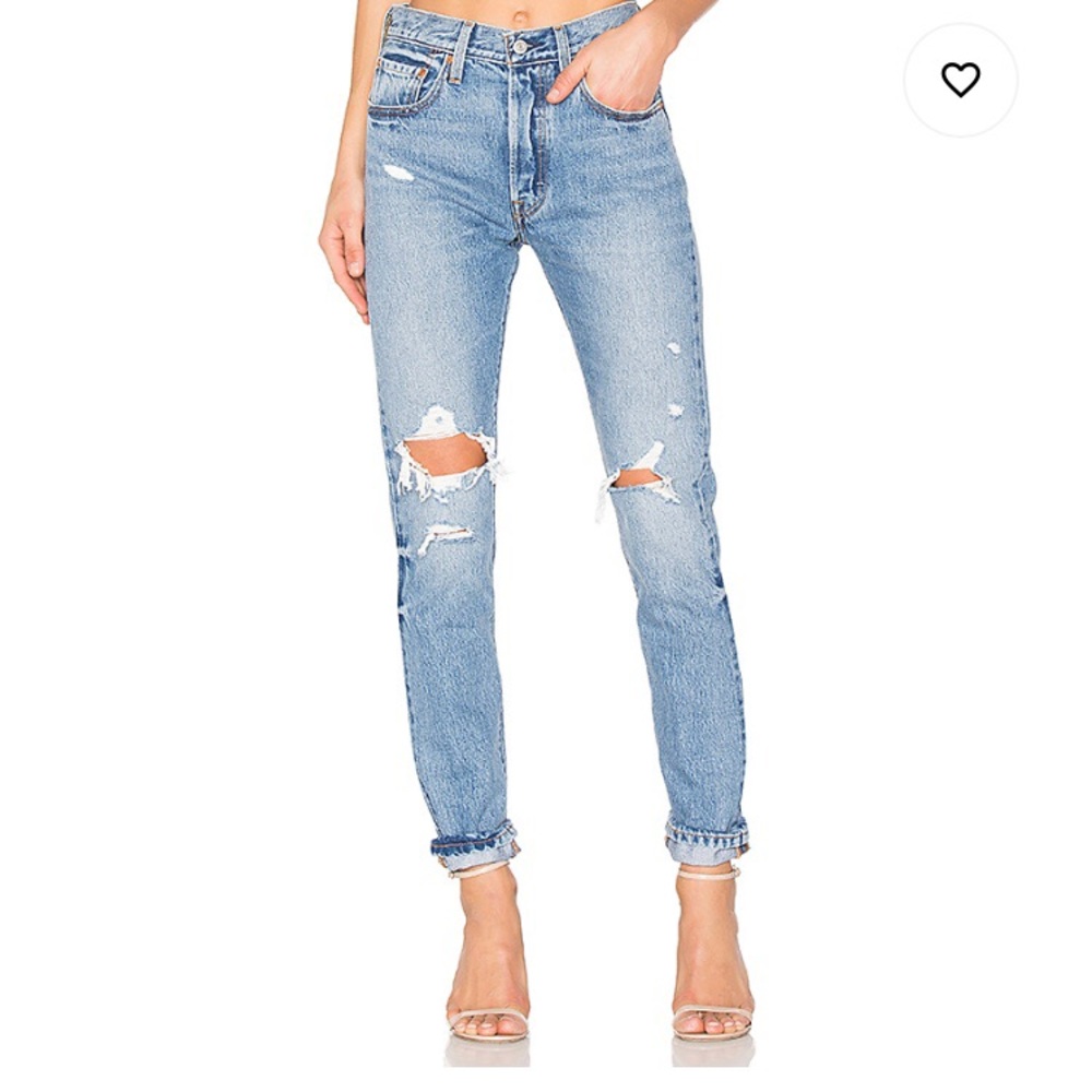 Levi 501 Skinny Jeans
